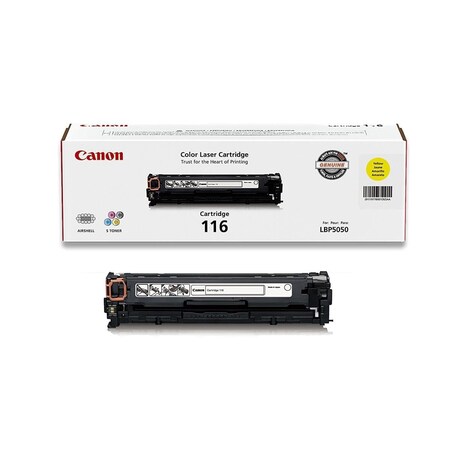 Canon Original 116 Toner Cartridge - Yellow CNMCRTDG116YW